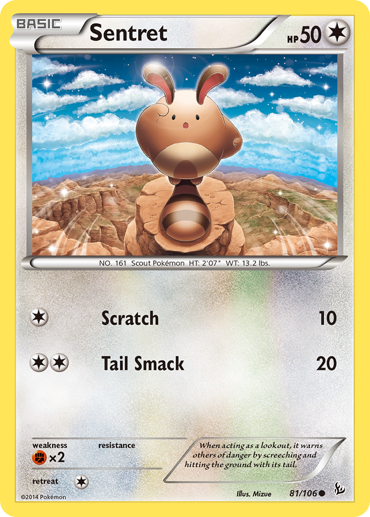 Sentret (81/106) [XY: Flashfire] | Good Games Adelaide SA