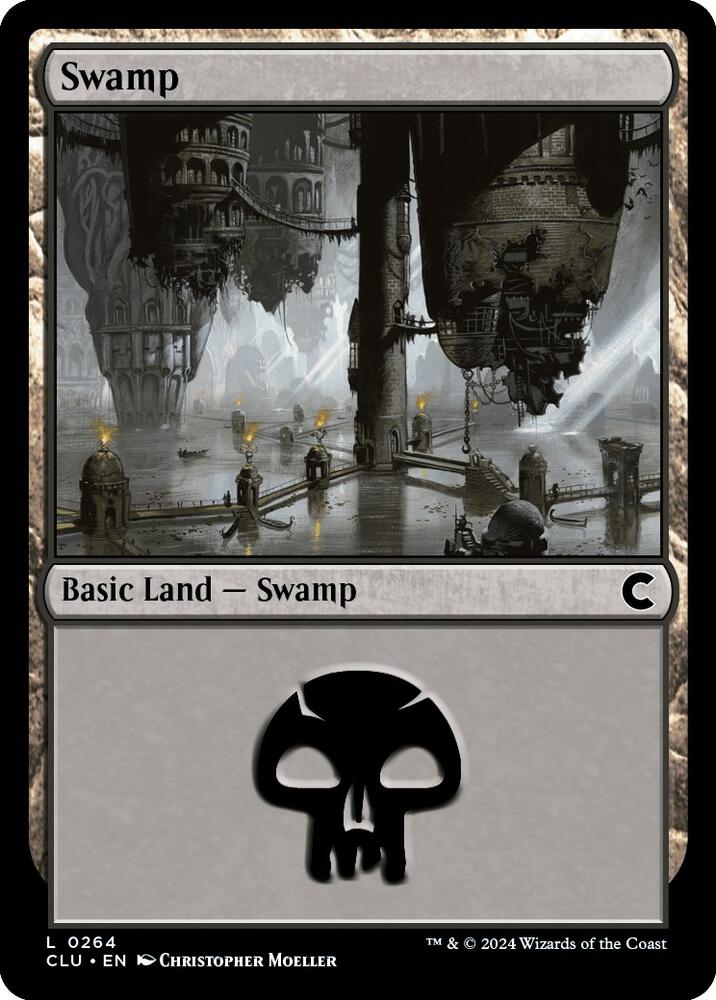 Swamp 264 (Ravnica: Clue Edition)  | Good Games Adelaide SA