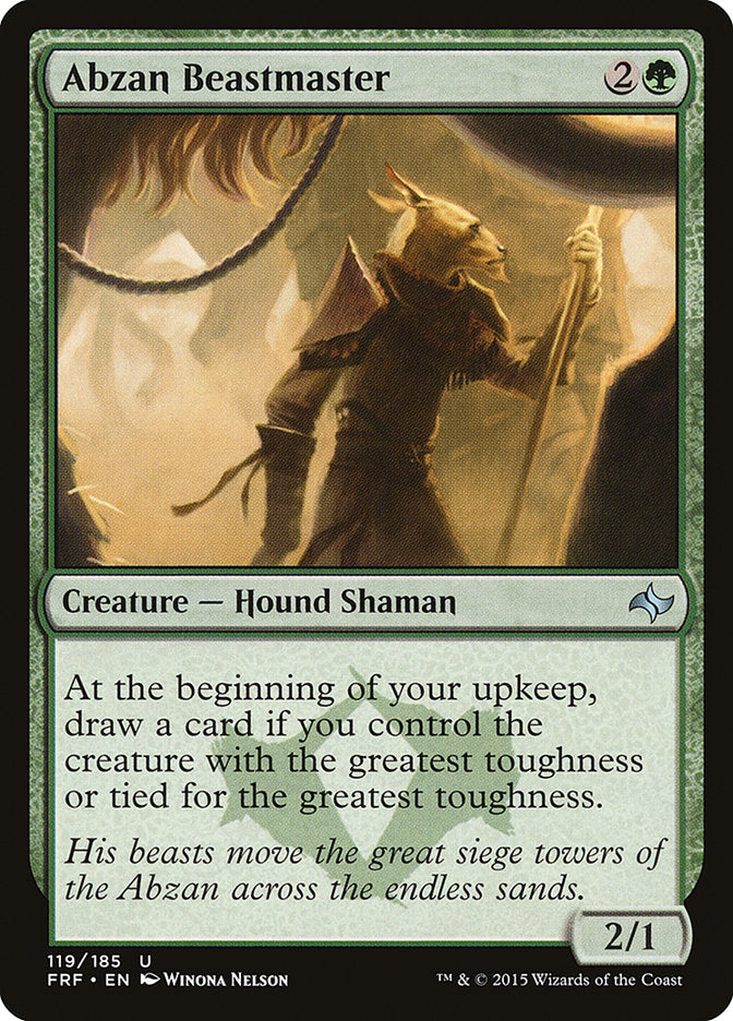 Abzan Beastmaster 119/185 (Fate Reforged)  | Good Games Adelaide SA
