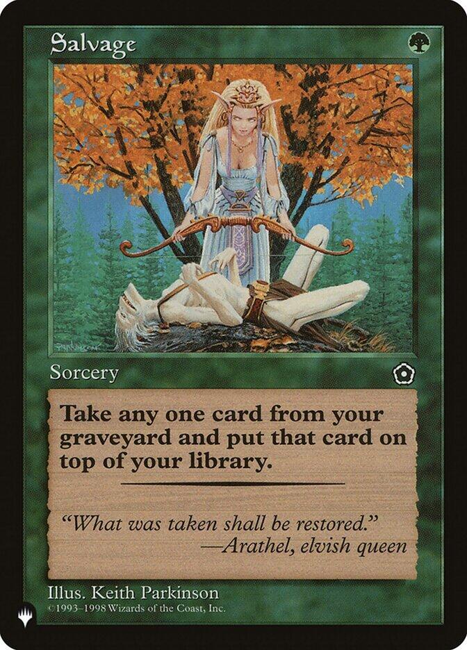 Salvage  (The List Reprints)  | Good Games Adelaide SA
