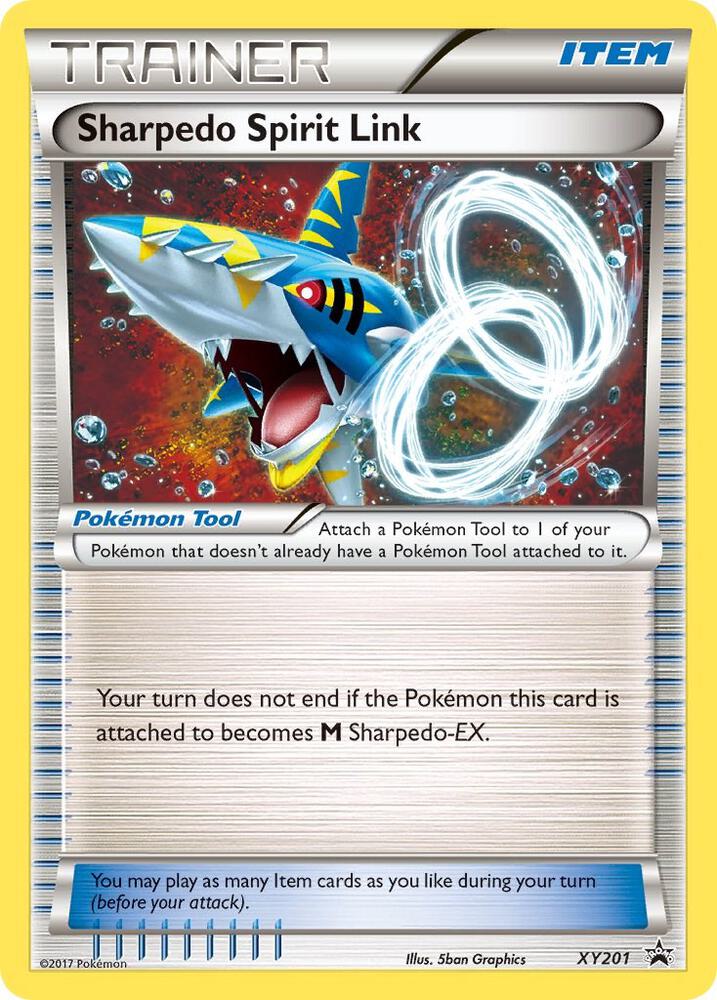 Sharpedo Spirit Link XY201 (XY Promos)  | Good Games Adelaide SA