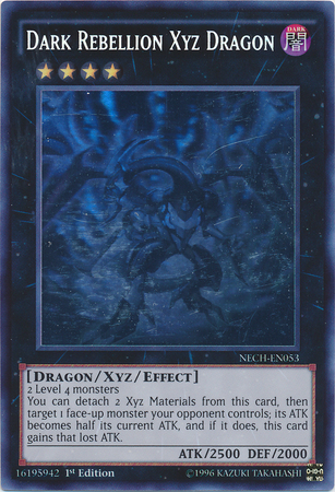Dark Rebellion Xyz Dragon [NECH-EN053] Ghost Rare | Good Games Adelaide SA