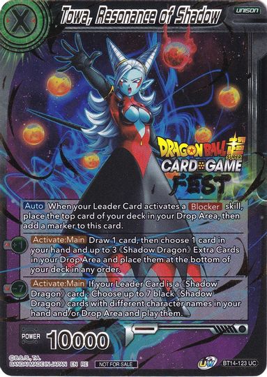 Towa, Resonance of Shadow (Card Game Fest 2022) (BT14-123) [Tournament Promotion Cards] | Good Games Adelaide SA