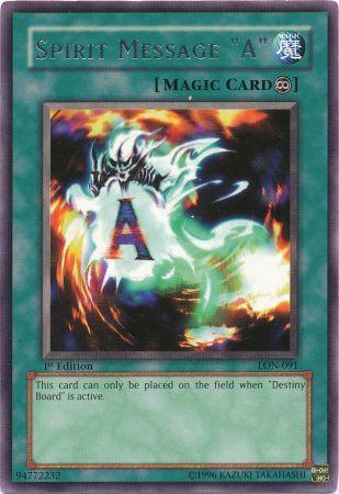 Spirit Message "A" [LON-091] Rare | Good Games Adelaide SA