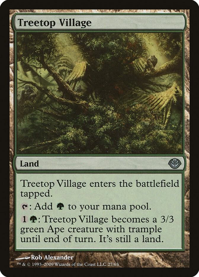 Treetop Village 27 (Duel Decks: Garruk vs. Liliana)  | Good Games Adelaide SA