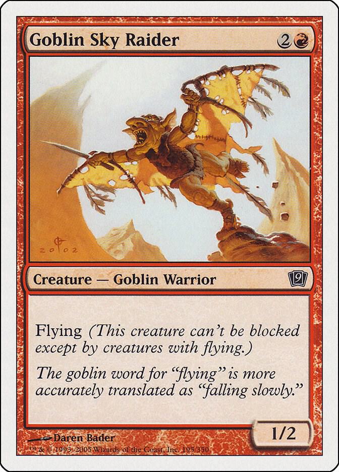 Goblin Sky Raider 195 (9th Edition)  | Good Games Adelaide SA