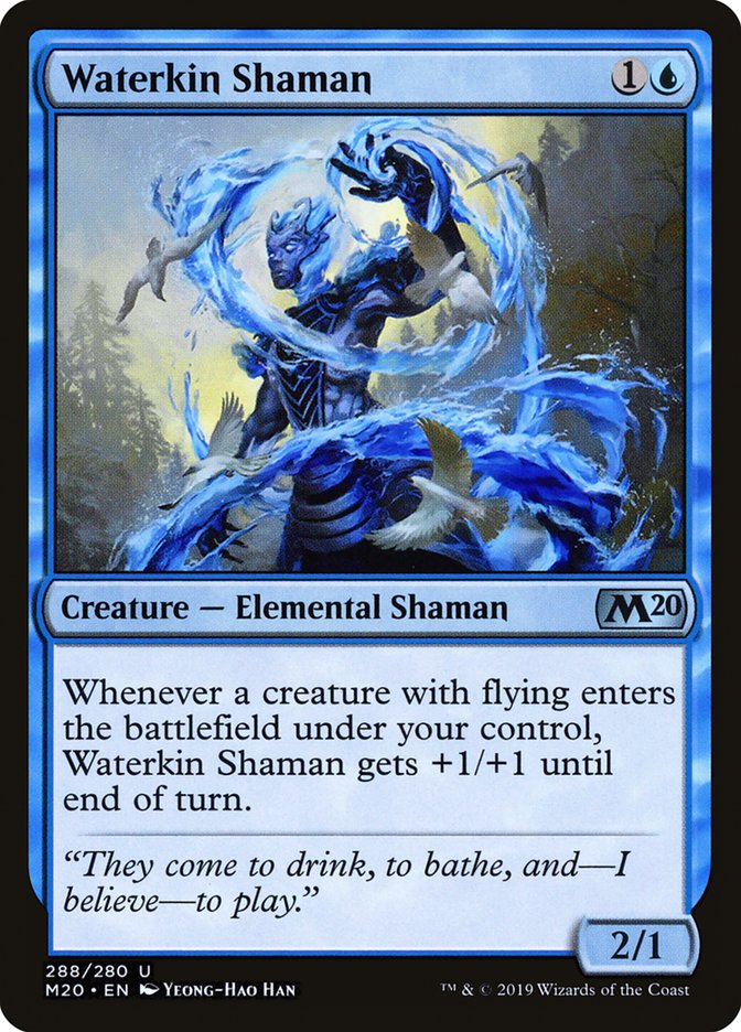 Waterkin Shaman [Core Set 2020] | Good Games Adelaide SA