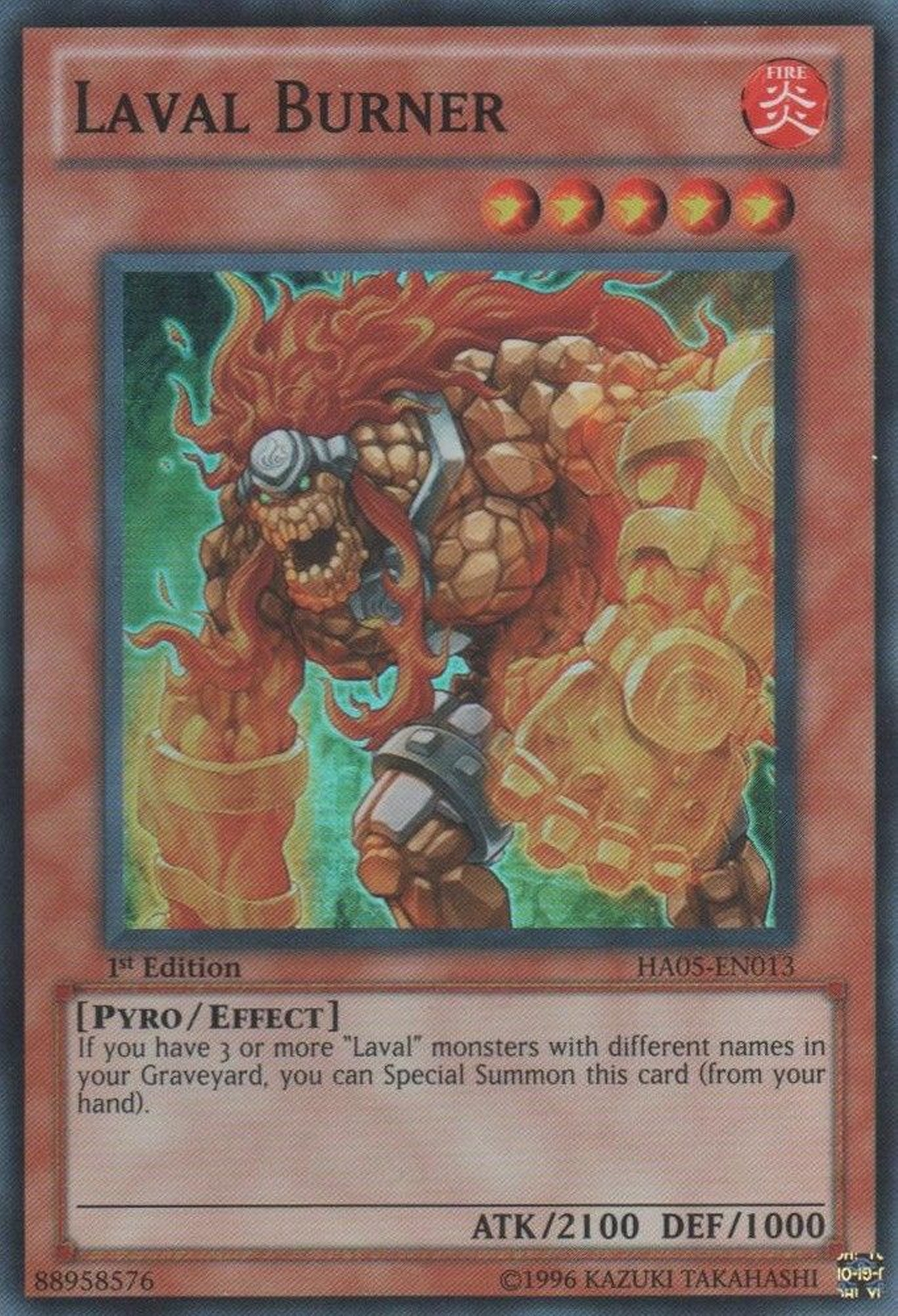 Laval Burner [HA05-EN013] Super Rare | Good Games Adelaide SA