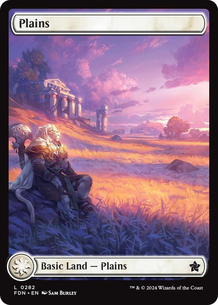 Plains 0282 282 (Foundations)  - Foil | Good Games Adelaide SA