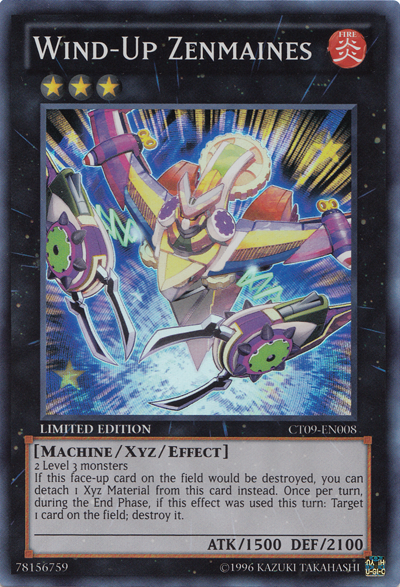 Wind-Up Zenmaines [CT09-EN008] Super Rare | Good Games Adelaide SA
