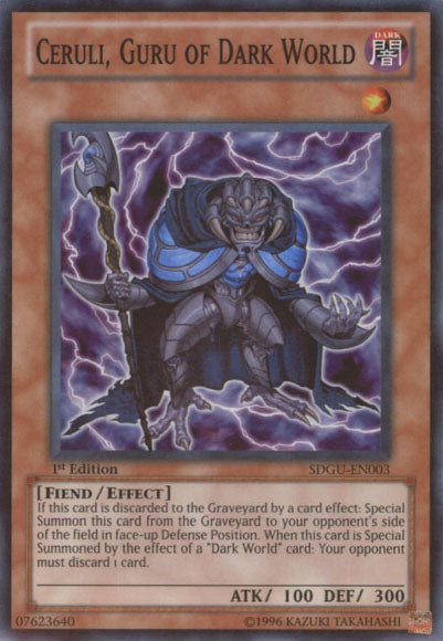 Ceruli, Guru of Dark World [SDGU-EN003] Super Rare | Good Games Adelaide SA
