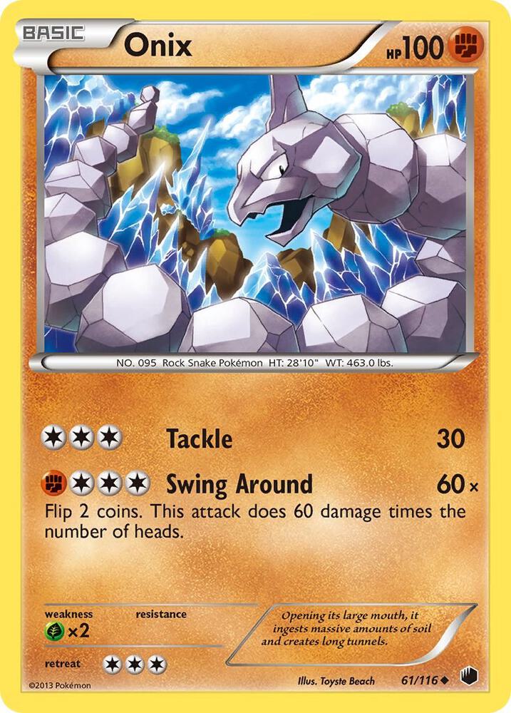 Onix 61/116 (Plasma Freeze)  - Reverse Holofoil | Good Games Adelaide SA