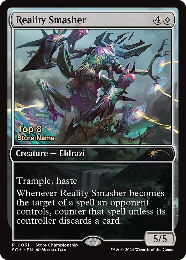 Reality Smasher (Store Stamped) 31 (Game Day & Store Championship Promos)  - Full Art | Good Games Adelaide SA