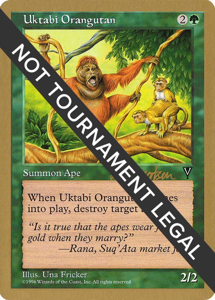 Uktabi Orangutan 1997 Svend Geertsen VIS  (World Championship Decks)  | Good Games Adelaide SA