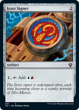 Izzet Signet 247 (Commander 2021)  | Good Games Adelaide SA
