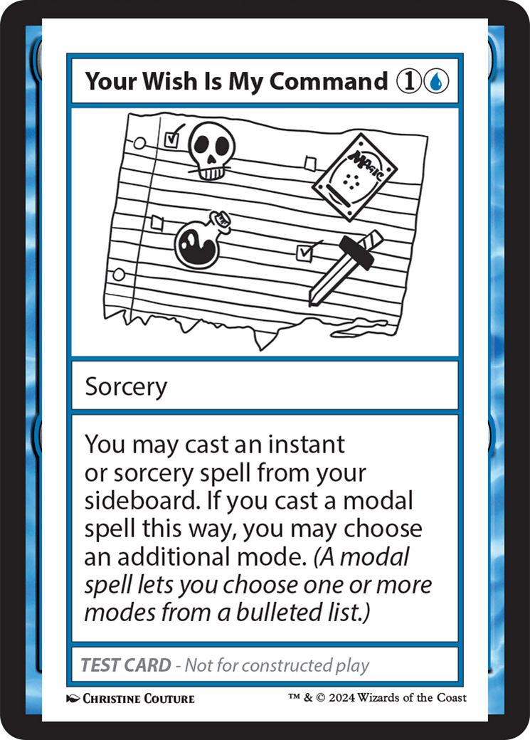 Your Wish Is My Command [Mystery Booster 2 Playtest Cards] | Good Games Adelaide SA