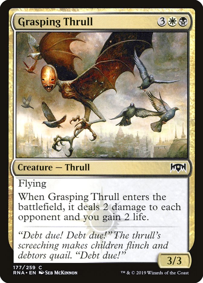 Grasping Thrull 177 (Ravnica Allegiance)  | Good Games Adelaide SA