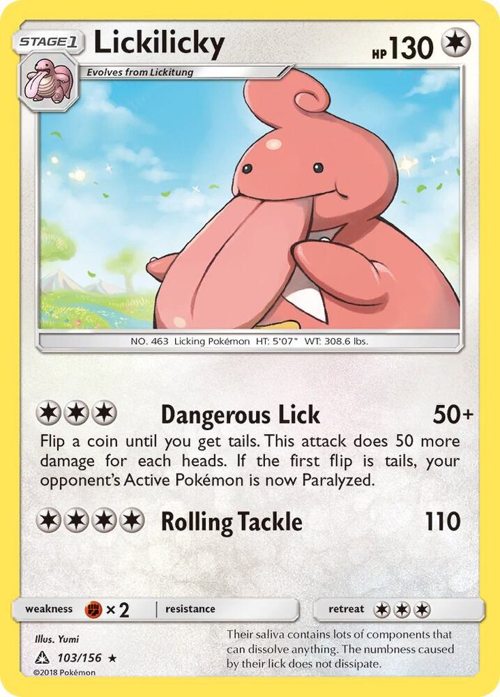 Lickilicky 103/156 (SM - Ultra Prism)  | Good Games Adelaide SA