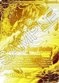 Son Goku & Vegeta // SSB Vegito, Energy Eruption (Championship Final 2019) (Gold Metal Foil) (BT7-025_PR) [Tournament Promotion Cards] | Good Games Adelaide SA