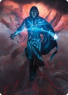 Jace the Perfected Mind Art Card 15 81 15 (Art Series: Phyrexia: All Will Be One)  | Good Games Adelaide SA