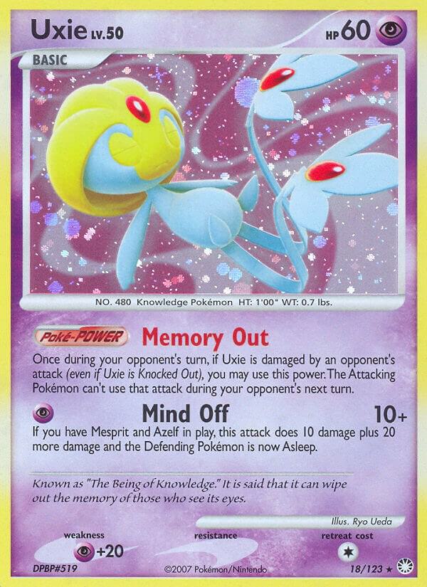 Uxie 18/123 (Mysterious Treasures)  - Holofoil | Good Games Adelaide SA