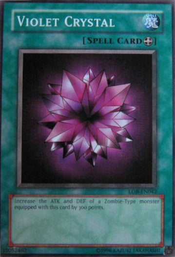 Violet Crystal [LOB-EN042] Common | Good Games Adelaide SA