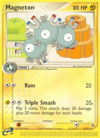 Magneton (35/97) [EX: Dragon] | Good Games Adelaide SA