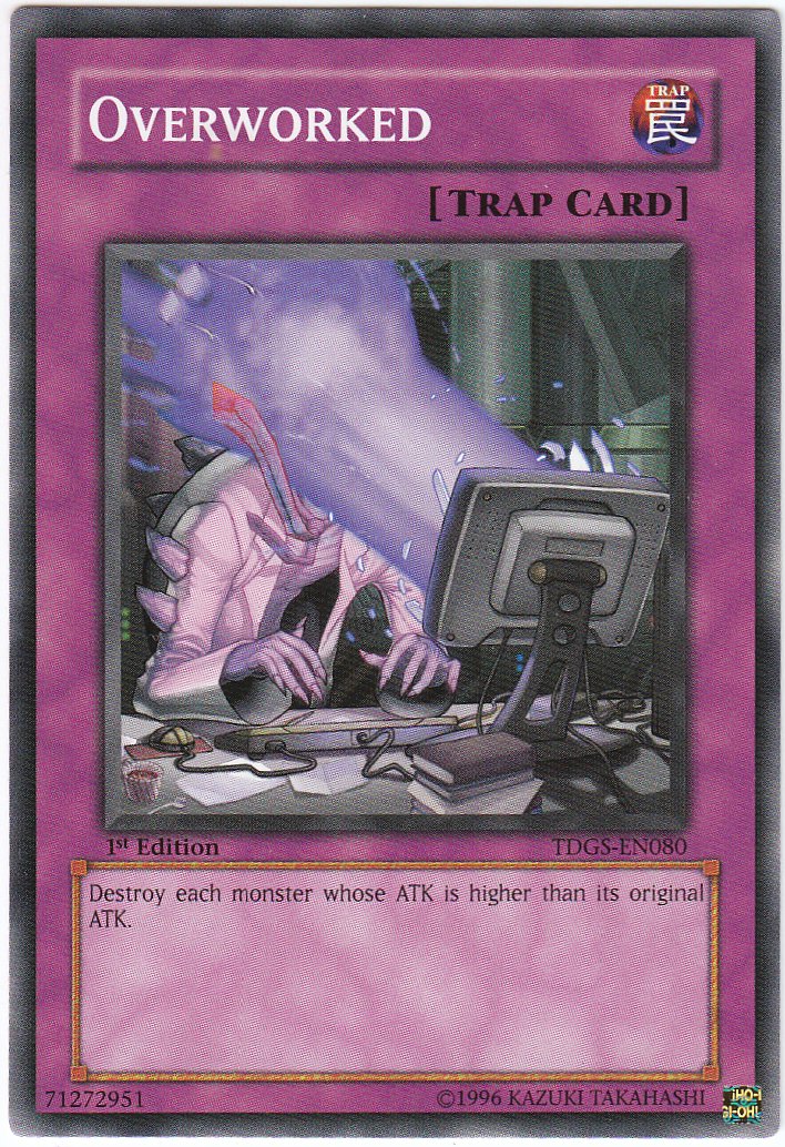 Overworked [TDGS-EN080] Common | Good Games Adelaide SA