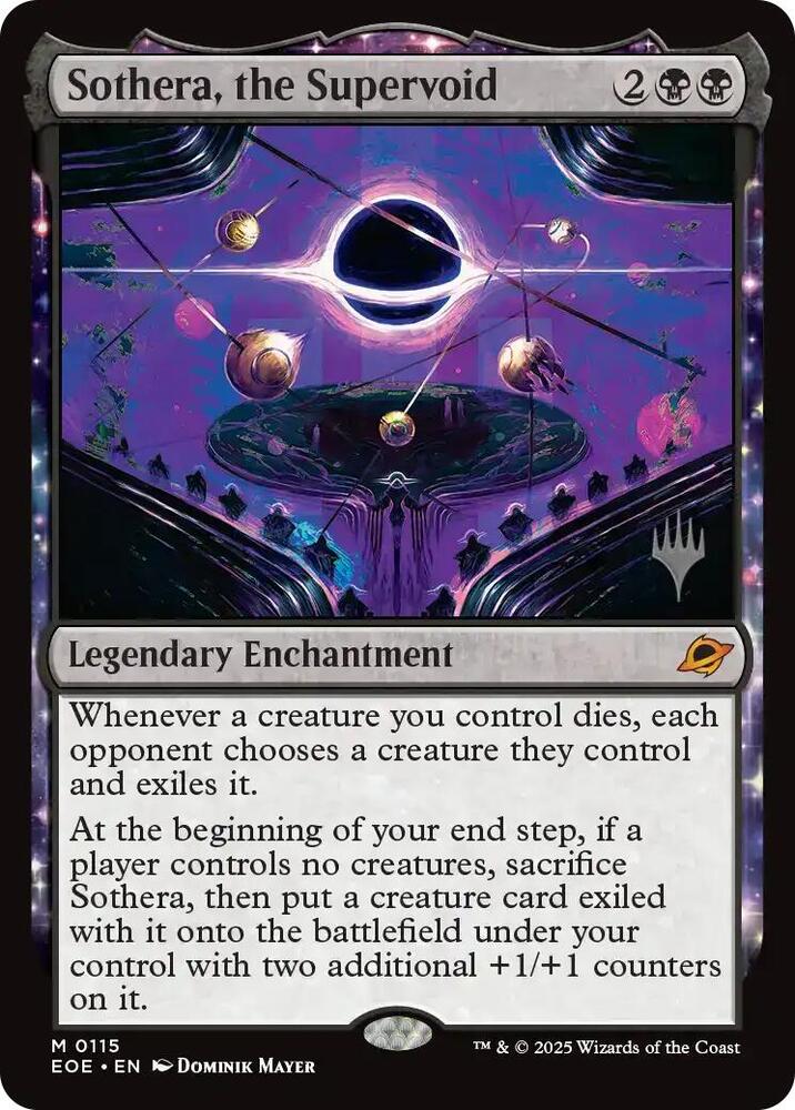 Sothera the Supervoid 115 (Promo Pack: Edge of Eternities)  | Good Games Adelaide SA