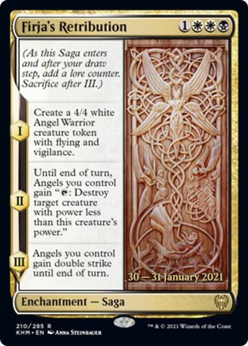 Firjas Retribution 210 (Prerelease Cards)  - Foil | Good Games Adelaide SA