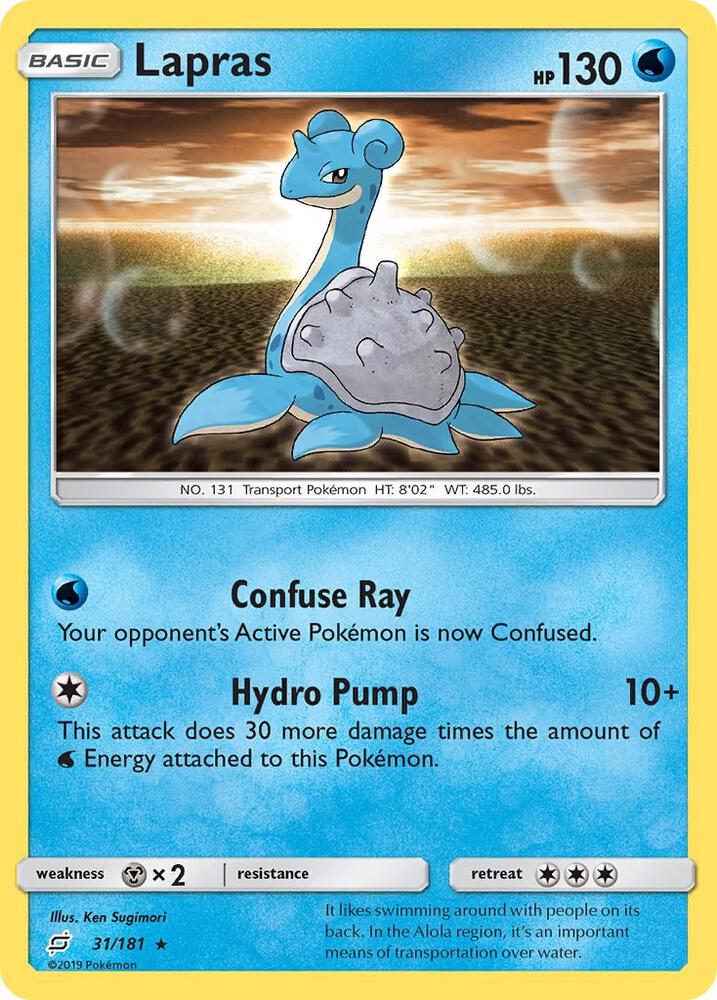 Lapras 31/181 (SM - Team Up)  | Good Games Adelaide SA