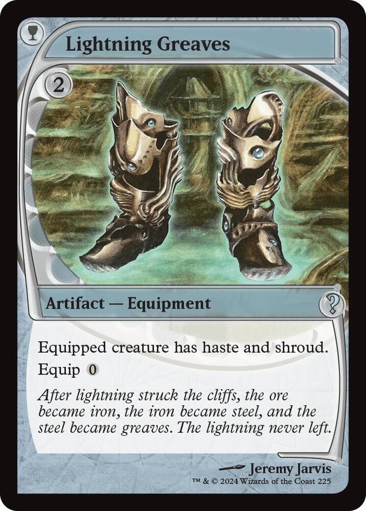 Lightning Greaves 225 (Mystery Booster 2)  - Foil | Good Games Adelaide SA