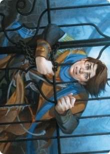 Locked in the Cemetery Art Card 26 (Art Series: Innistrad: Midnight Hunt)  | Good Games Adelaide SA