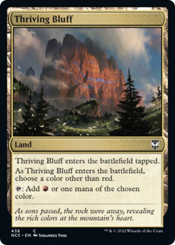 Thriving Bluff 438 (Commander: Streets of New Capenna)  | Good Games Adelaide SA