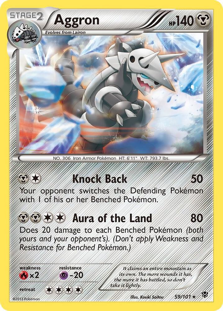 Aggron 59/101 (Plasma Blast)  | Good Games Adelaide SA