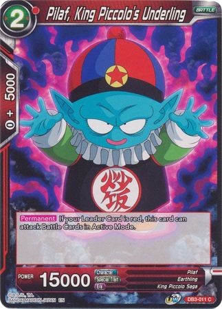 Pilaf, King Piccolo's Underling [DB3-011] | Good Games Adelaide SA