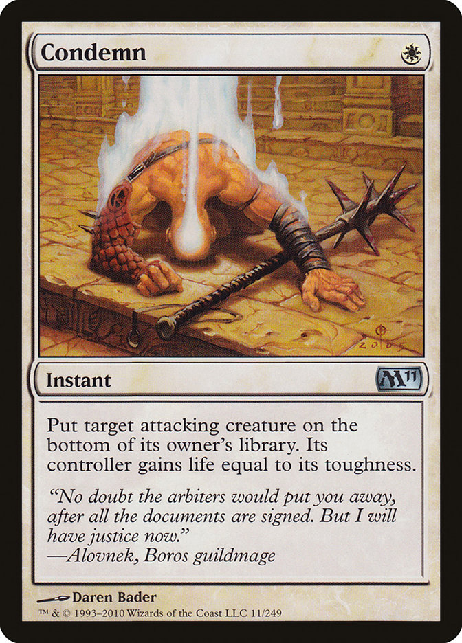 Condemn [Magic 2011] | Good Games Adelaide SA
