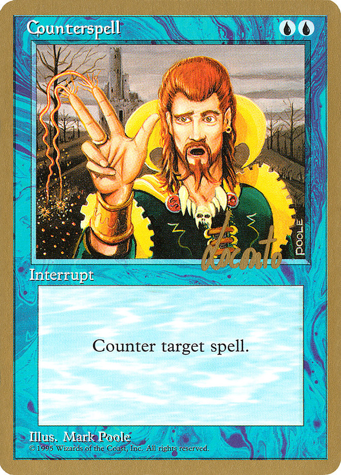 Counterspell (Michael Loconto) [Pro Tour Collector Set] | Good Games Adelaide SA