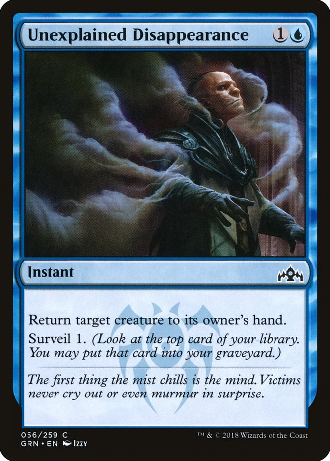 Unexplained Disappearance [Guilds of Ravnica] | Good Games Adelaide SA