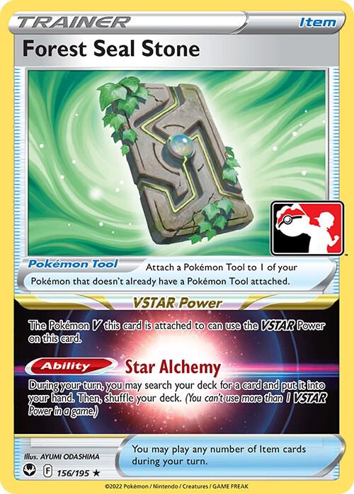 Forest Seal Stone Series 3/4 156/195 (Prize Pack Series Cards)  | Good Games Adelaide SA