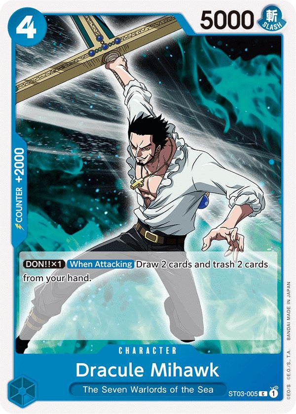 Dracule Mihawk [Starter Deck: The Seven Warlords of The Sea] | Good Games Adelaide SA