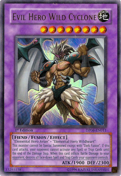 Evil Hero Wild Cyclone [DP06-EN011] Ultra Rare | Good Games Adelaide SA