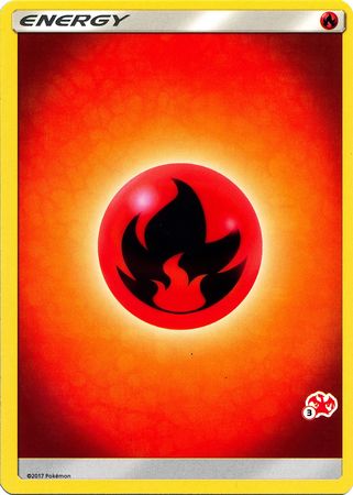 Fire Energy (Charizard Stamp #3) [Battle Academy 2020] | Good Games Adelaide SA