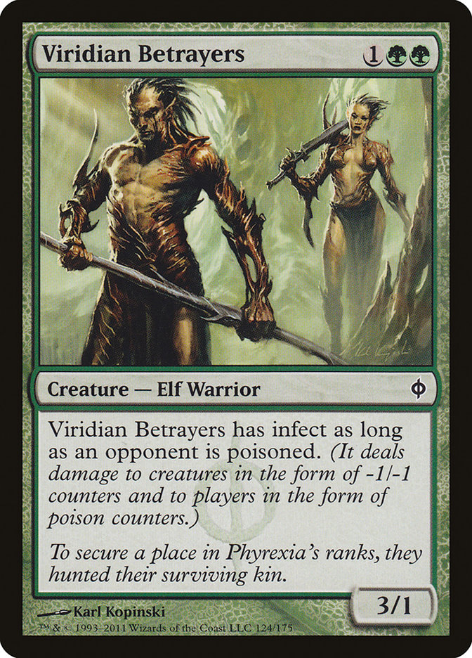 Viridian Betrayers 124 (New Phyrexia)  | Good Games Adelaide SA