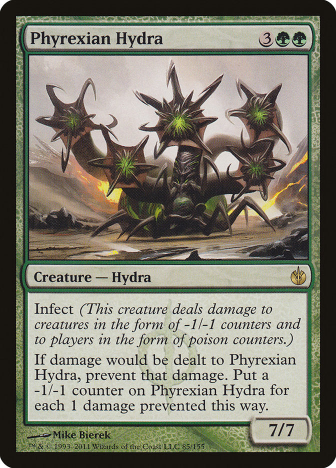 Phyrexian Hydra 85 (Mirrodin Besieged)  - Foil | Good Games Adelaide SA