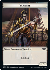 Bear // Vampire Double-sided Token [Double Masters 2022 Tokens] | Good Games Adelaide SA