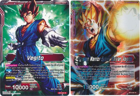 Vegito // Fusion Warrior Super Saiyan Vegito [BT2-001] | Good Games Adelaide SA