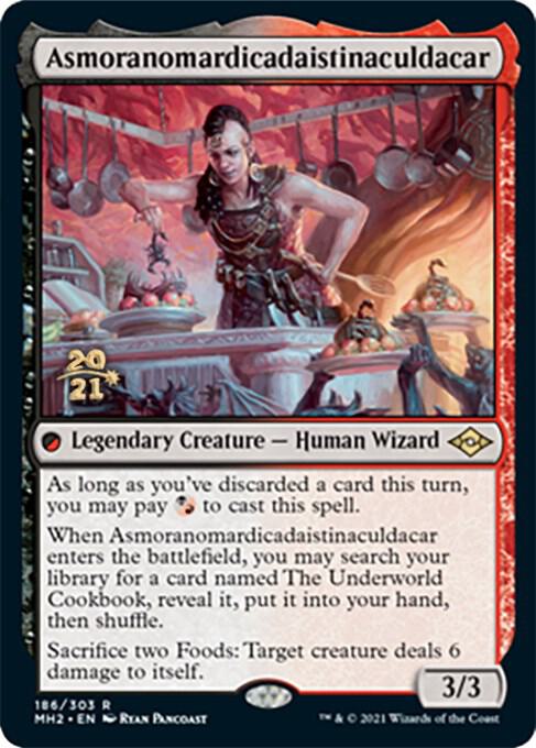 Asmoranomardicadaistinaculdacar 186 (Prerelease Cards)  - PreRelease Foil | Good Games Adelaide SA