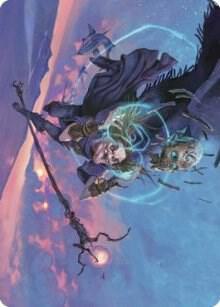 Zur Eternal Schemer Art Card 56 81 56 (Art Series: Dominaria United)  | Good Games Adelaide SA