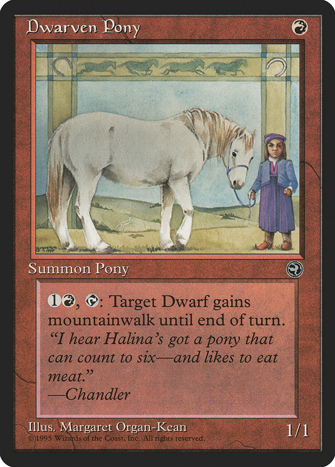 Dwarven Pony  (Homelands)  | Good Games Adelaide SA